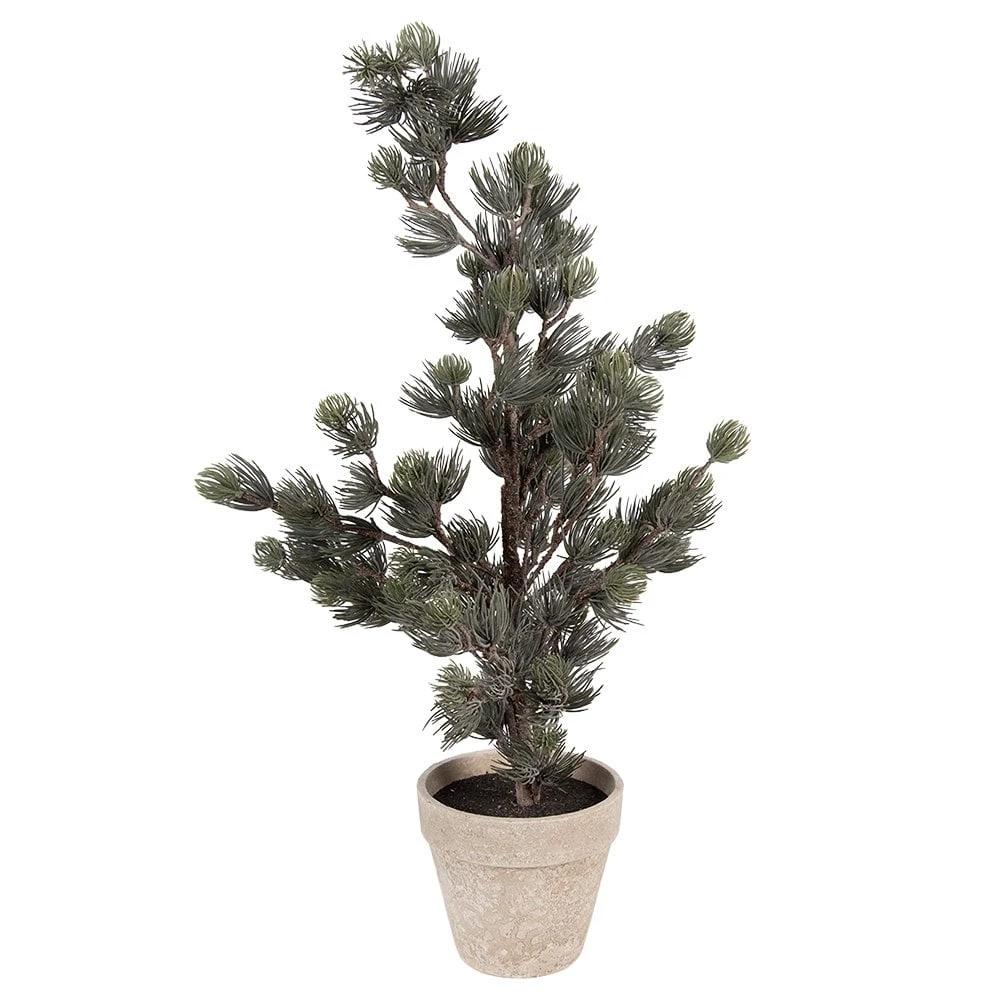 Artificial plant 30x30x65 cm Green Plastic by Clayre & Eef.