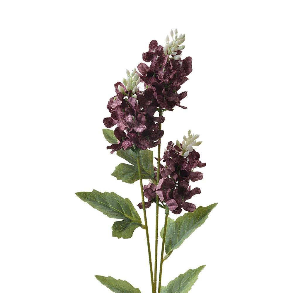 Artificial flower 71 cm Purple Plastic by Clayre & Eef.