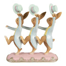 Decoration Statue Rabbit 23x8x25 cm Brown Plastic by Clayre & Eef.