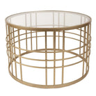 Couchtisch (Set aus 2) Ø 75x46 / Ø 66x41 cm von Clayre & Eef.