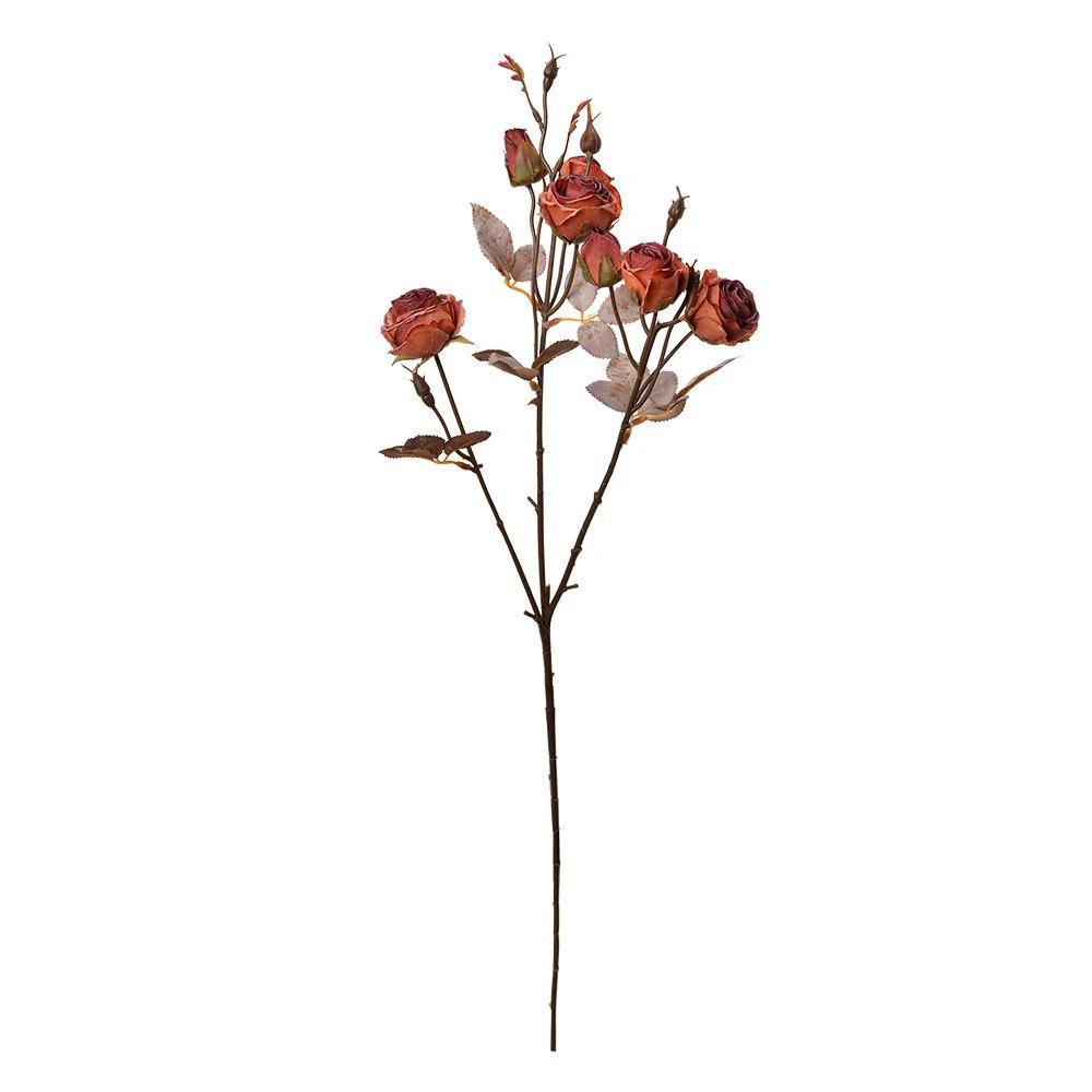Artificial flower 73 cm Orange Plastic by Clayre & Eef.