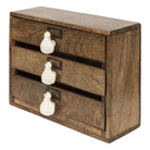 Mini ladekast 29x14x22 cm by Clayre & Eef.