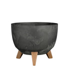 Outdoor planter Doppio Black by Mica Decorations