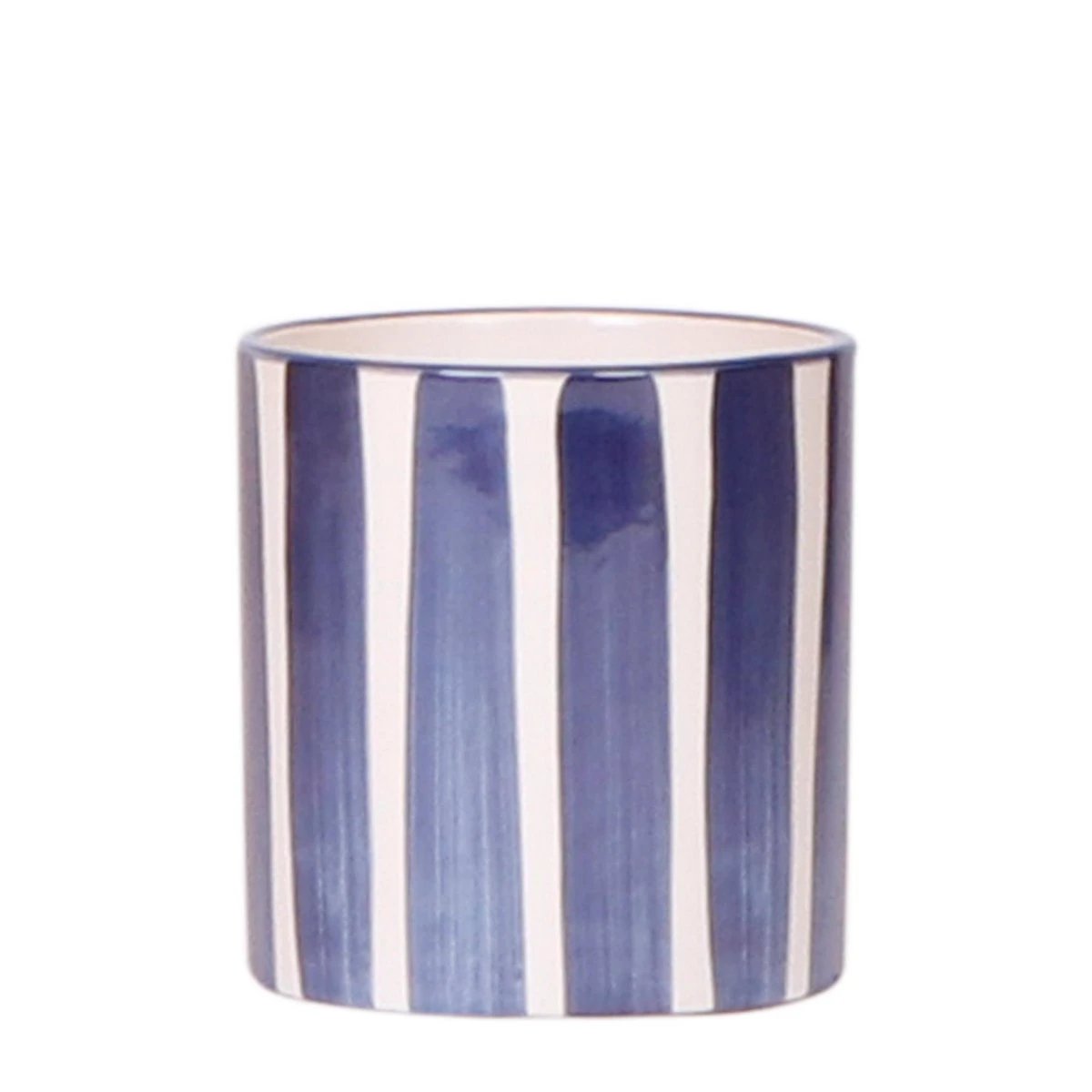Hummingbird Home | Painted stripe - Blue - Ø9cm by Kolibri Company