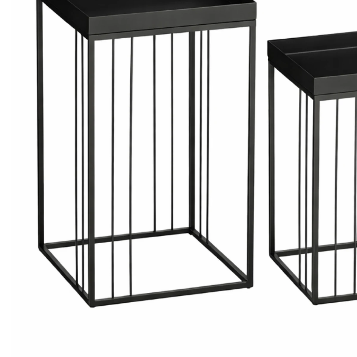 Side table Beth Black by Mica Decorations