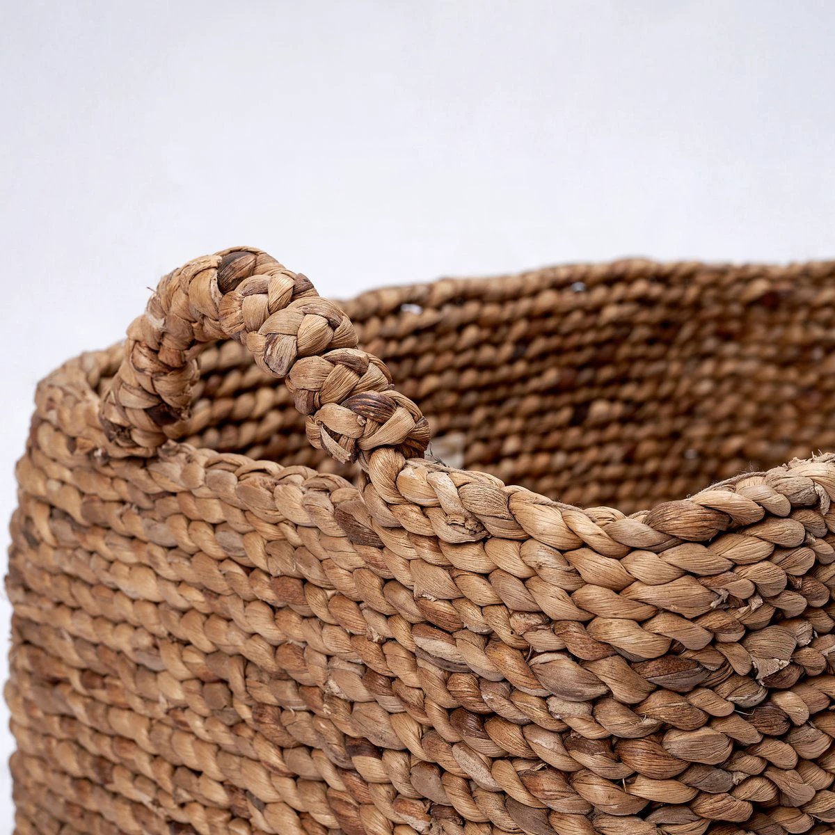 Storage Basket TANIMBAR made from Water Hyacinth by Soeji