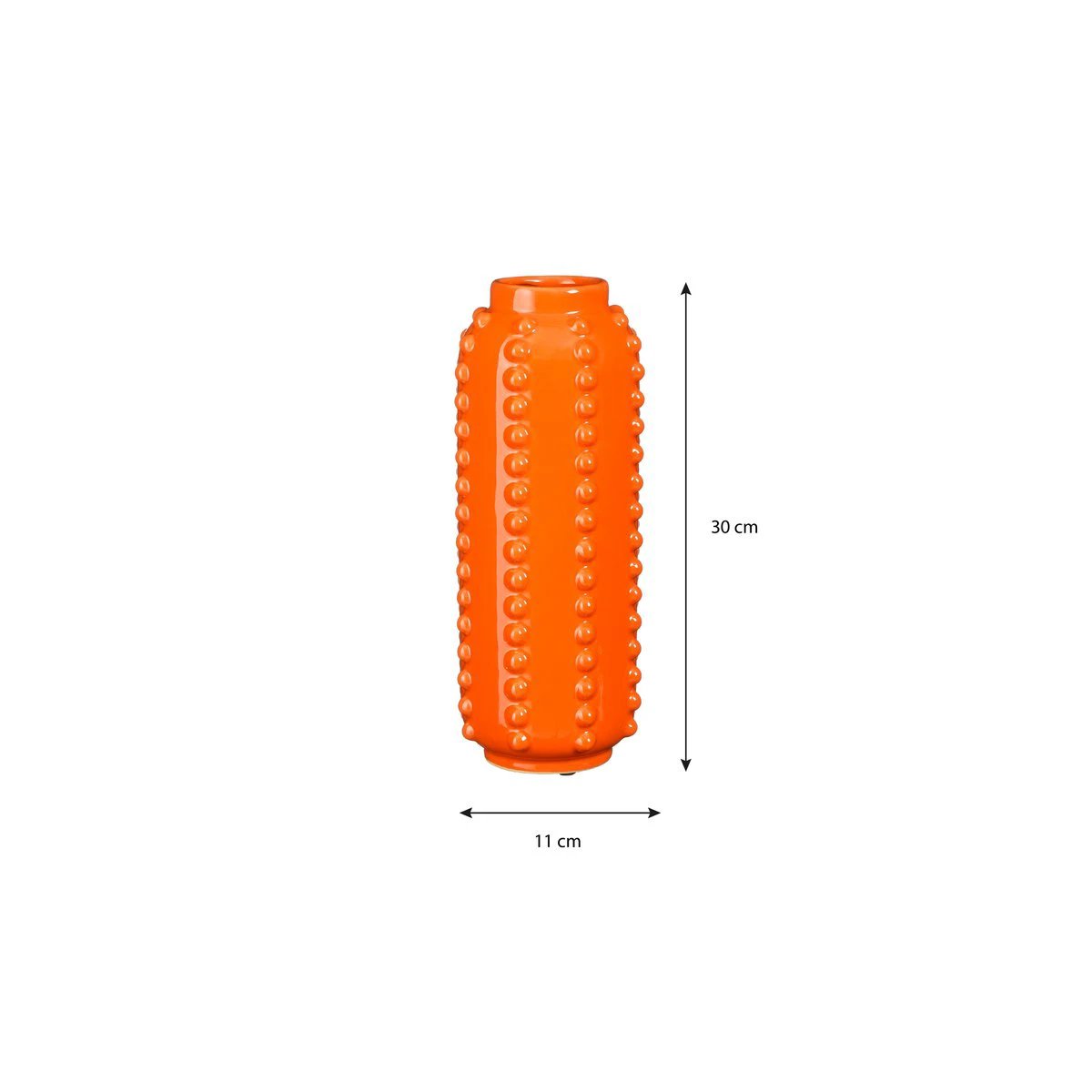 Vase Boaz Orange by Mica Decorations