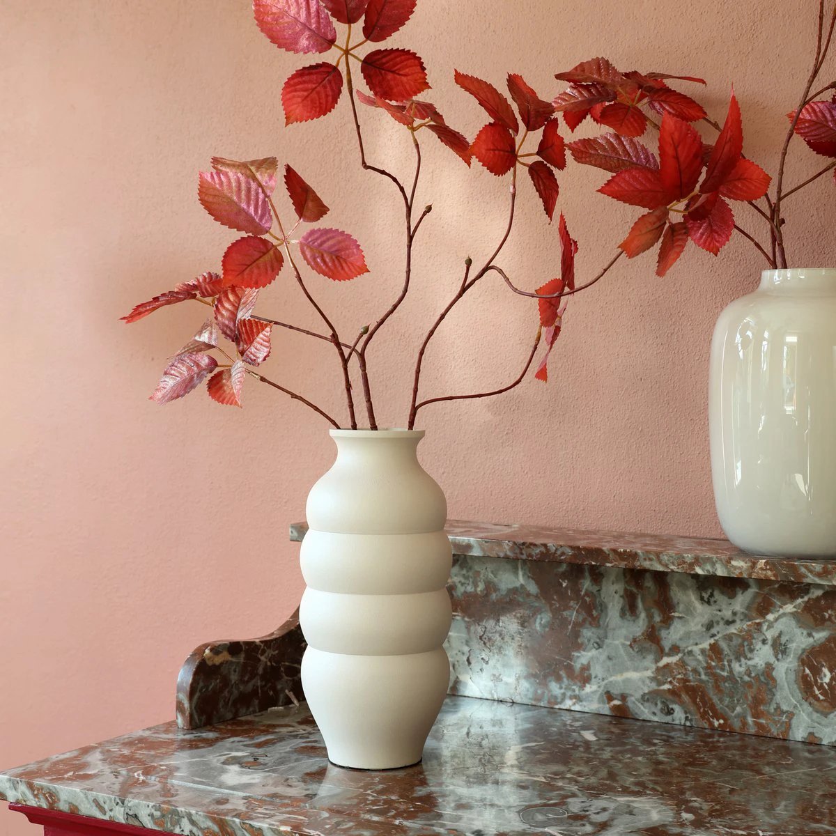 Vase - Carmen ivory by Vase The World