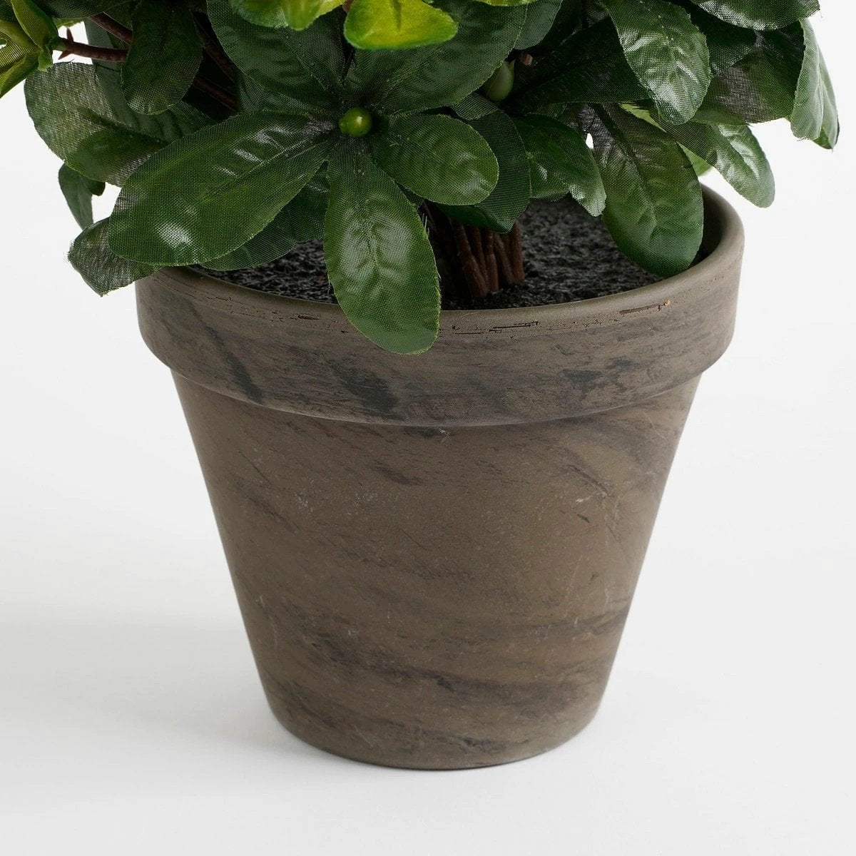 Artificial plant Azalea White by Mica Decorations