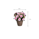 Artificial plant Azalea Pink by Mica Decorations