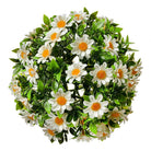 Boxwood ball Ø 17 cm White Green Plastic by Clayre & Eef.