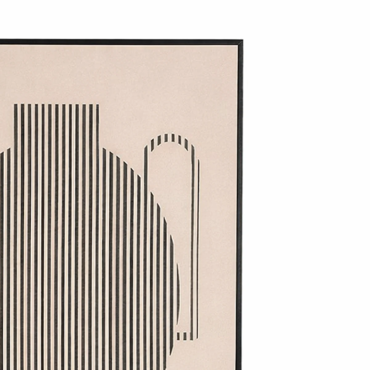 Wall decoration Black by Mica Decorations