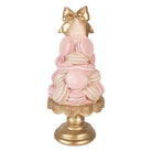 Dekorationsbild Kuchen Ø 13x29 cm Rosa Kunststoff von Clayre & Eef.