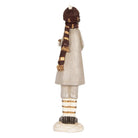 Decoration image child 8x8x30 cm gray plastic by Clayre & Eef.