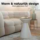 Side table Jim Off-white by Mica Decorations