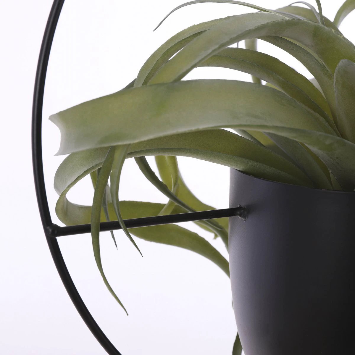Flowerpot hanging inside Dexter Black by Mica Decorations