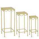 Plant stand outside Rosalie Light green by Mica Decorations