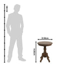 Side table Ø 50x65 cm by Clayre & Eef.