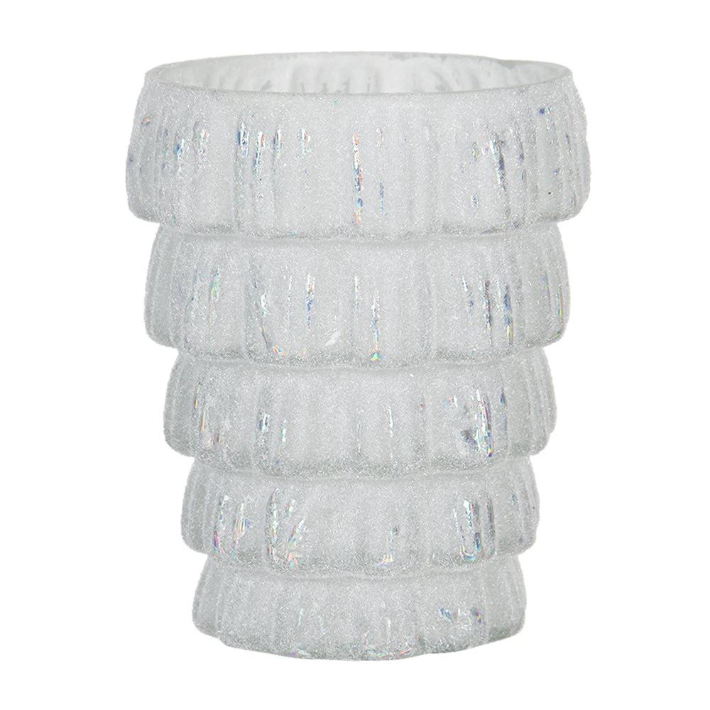 Tealight holder Ø 9x11 cm by Clayre & Eef.
