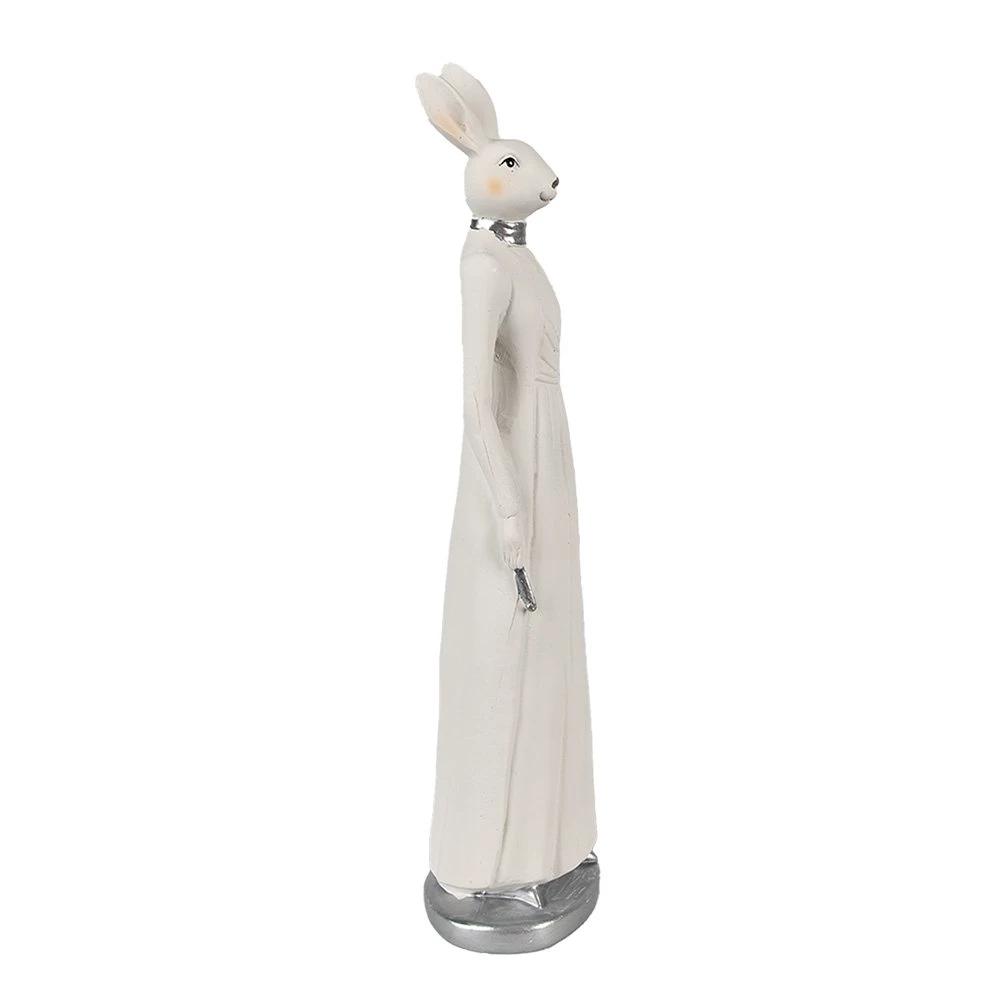 Decoration rabbit 8x7x28 cm by Clayre & Eef.