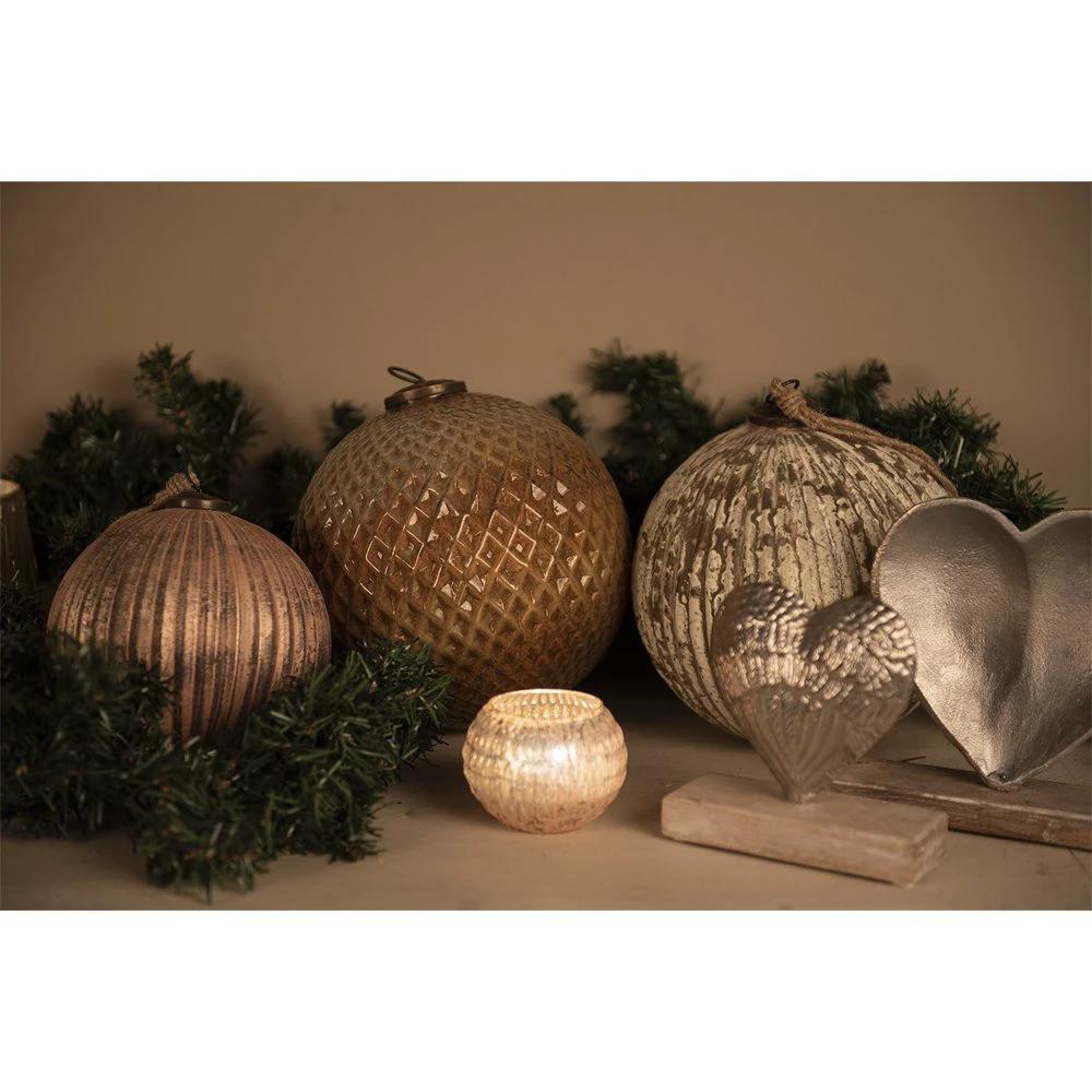 Weihnachtskugel Ø 20x20 cm von Clayre & Eef.
