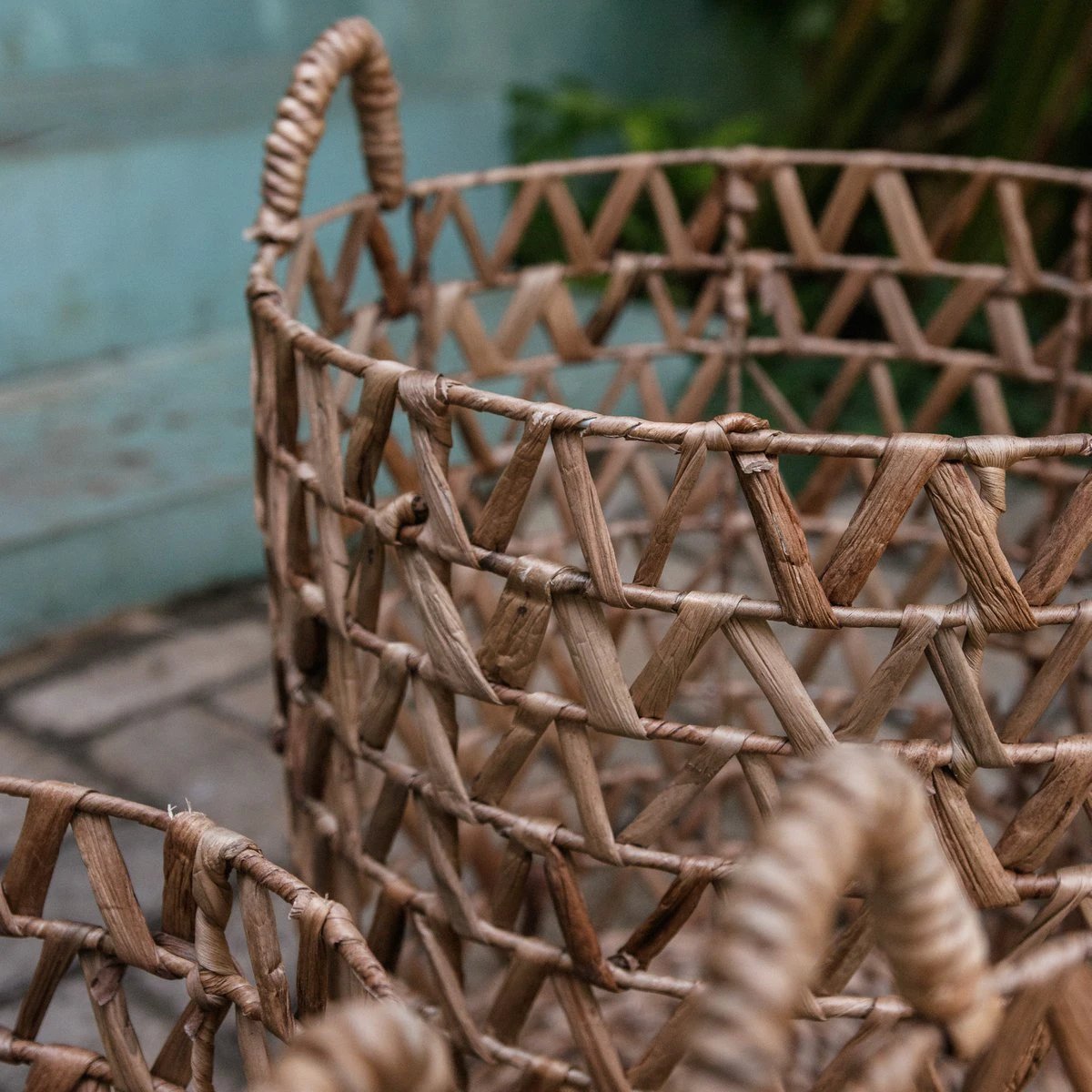 Laundry Basket | Plant Basket | Storage Basket NAILAKA made from Water Hyacinth (3 sizes) by Soeji