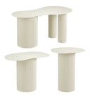 Side table Lux Off-white by Mica Decorations