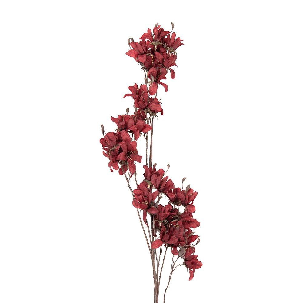 Artificial flower 120 cm Red Plastic by Clayre & Eef.