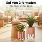 Flowerpot inside Dione Pink by Mica Decorations