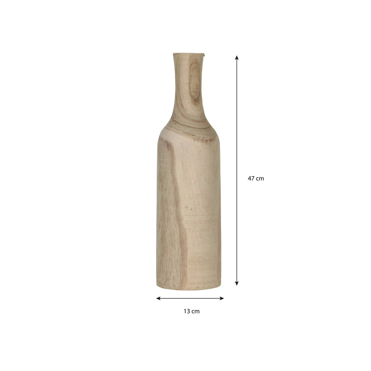 Vase Pia Light brown by Mica Decorations