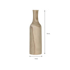 Vase Pia Light brown by Mica Decorations