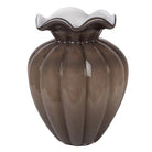 Vase Ø 16x21 cm Brown Glass by Clayre & Eef.