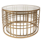 Couchtisch (Set aus 2) Ø 75x46 / Ø 66x41 cm von Clayre & Eef.