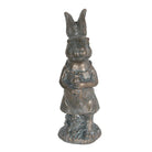 Decoration rabbit 4x4x11 cm by Clayre & Eef.