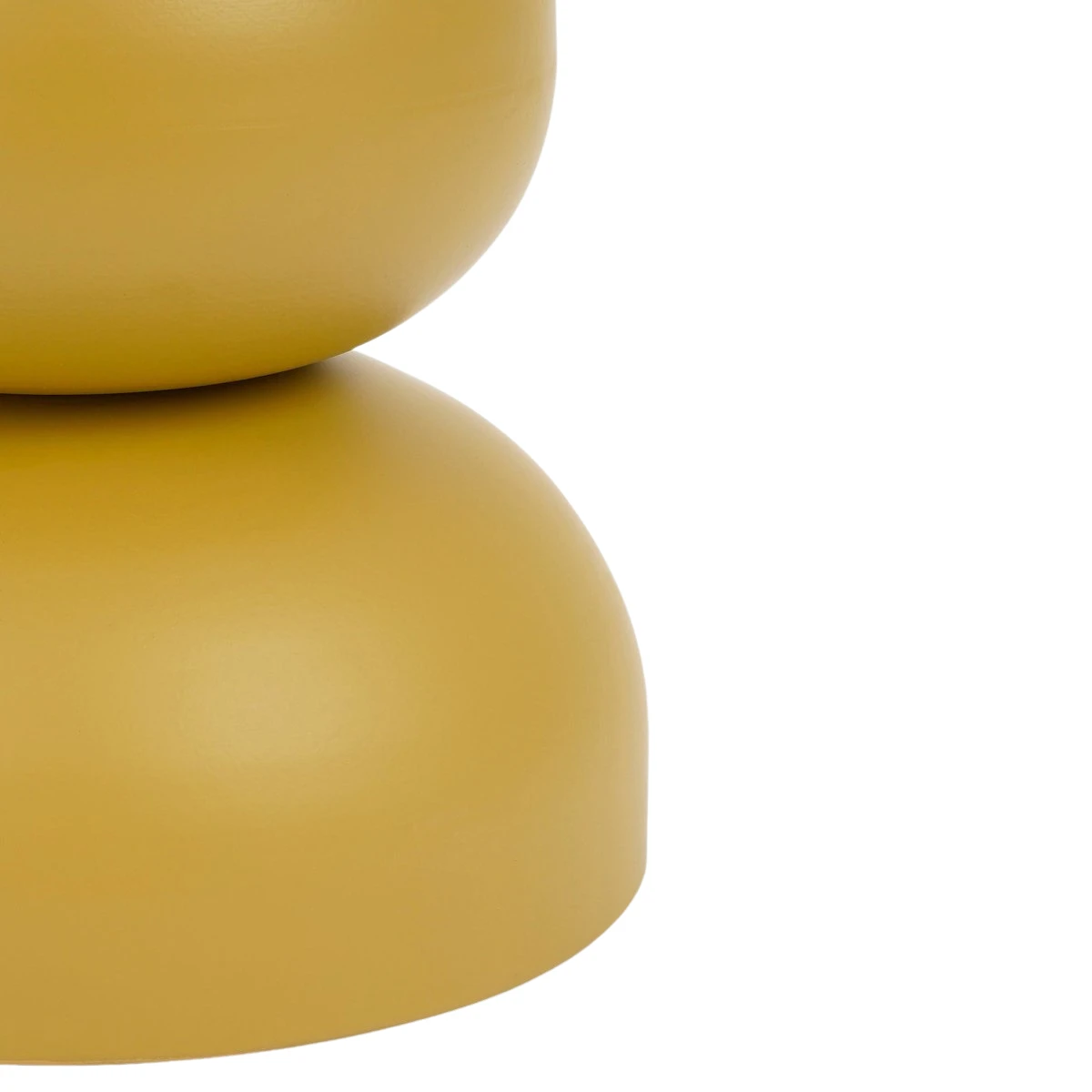 Side table Luna Yellow by Mica Decorations