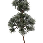 Mini Artificial Christmas Tree 14x14x45 cm Green Wood by Clayre & Eef.