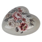 Decoration Heart 8x8x4 cm Flowers by Clayre & Eef.