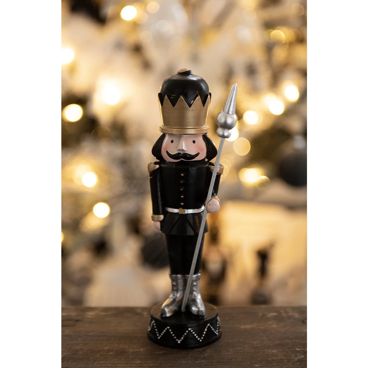 Decoration nutcracker 7x7x23 cm by Clayre & Eef.