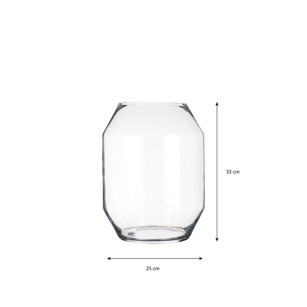 Vase Dali Transparent by Mica Decorations