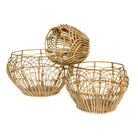 Plant Basket | Laundry Basket | Storage Basket RAHINA made from Rattan (3 sizes) by Soeji