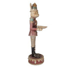 Dekorationsstatue Hase 43x40x119 cm Beige Kunststoff von Clayre & Eef.