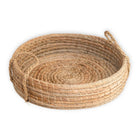Round Tray Woven from Seagrass PINTU Decorative Serving Tray (2 sizes) by Soeji