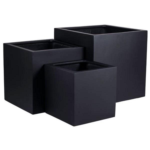 Planter - El Salvador Black by Vase The World
