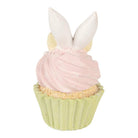 Decoration Image Cake Ø 7x13 cm Pink Plastic by Clayre & Eef.