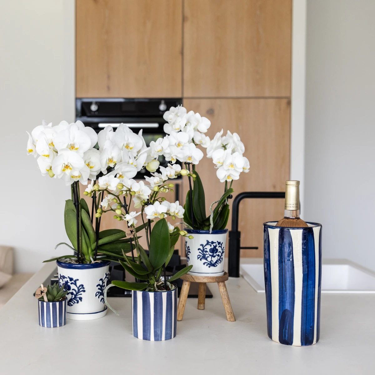 Kolibri Home I Malaga pot - Blue - Ø12cm by Kolibri Company
