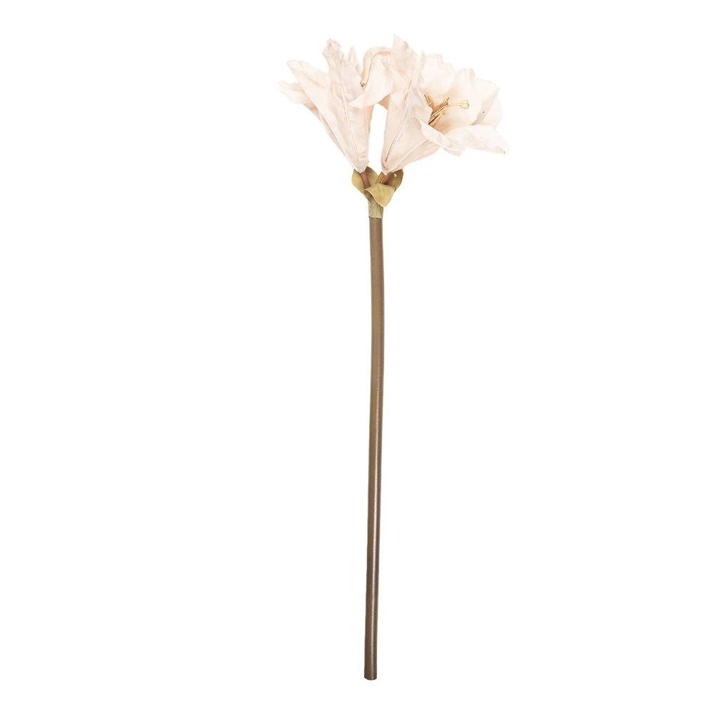 Artificial flower 65 cm Beige Plastic by Clayre & Eef.