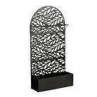 Plant stand outside Sapri Black by Mica Decorations