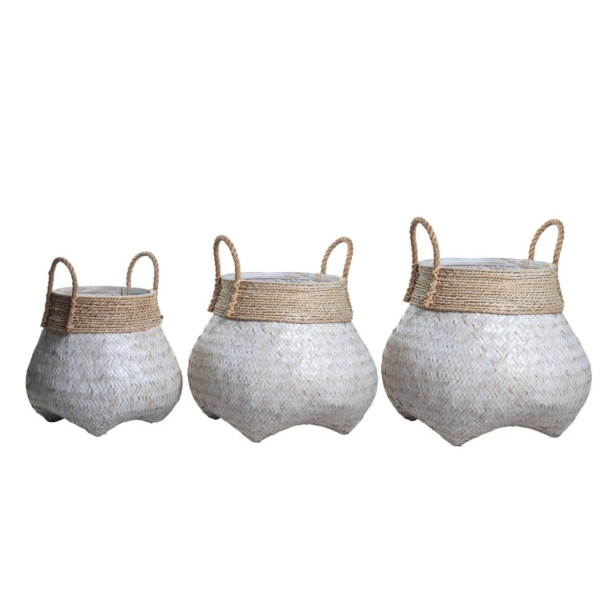 Basket | Laundry Basket | Plant Basket BENOA made from Bamboo (2 sizes) by Soeji