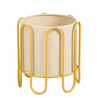 Flowerpot inside Dione Bruin by Mica Decorations
