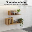 Wall shelf Josha Brown by Mica Decorations